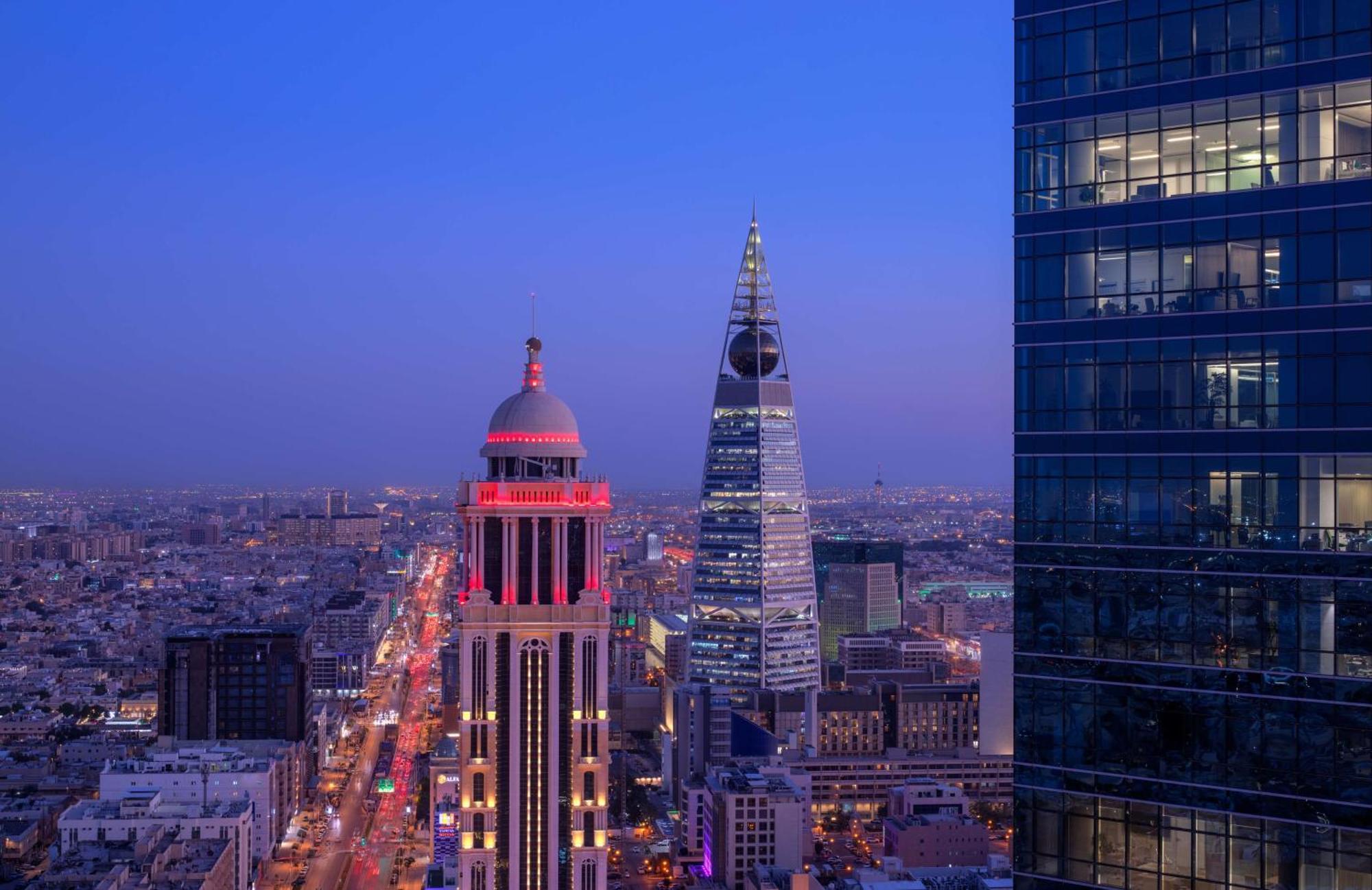 Hyatt Regency Riyadh Olaya Extérieur photo Riyadh skyline